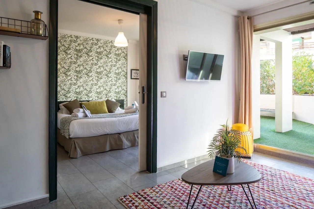 Lägenhet Sweett - Maison Blanche Juan-les-Pins Frankrike